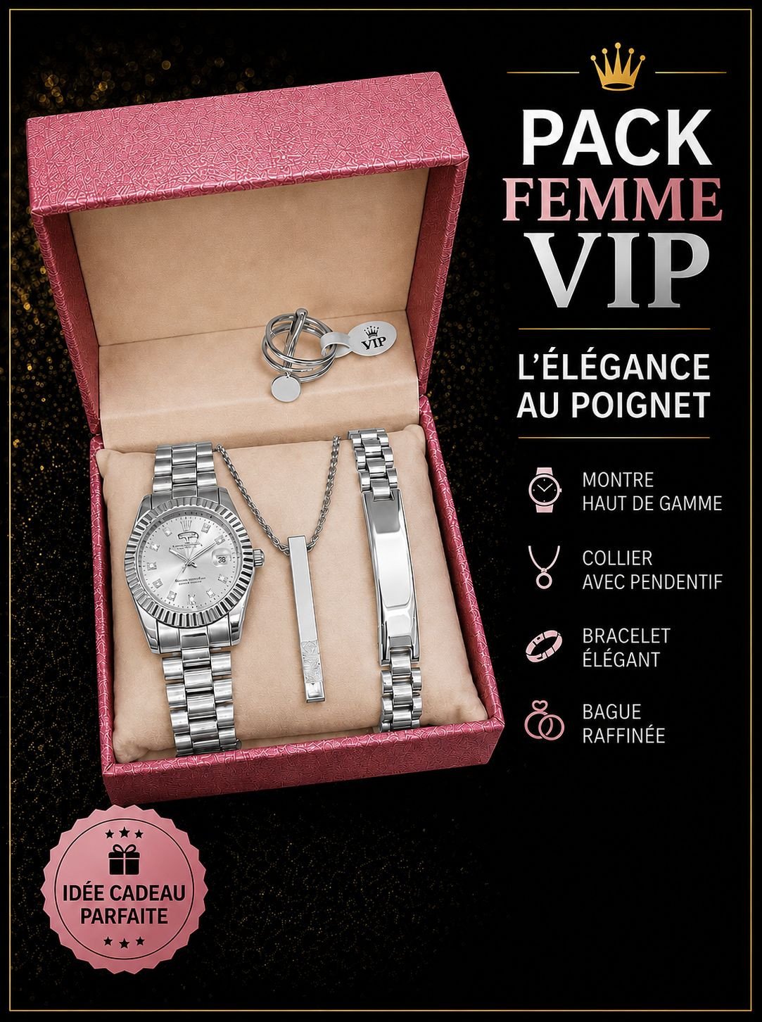 pack femme rolex